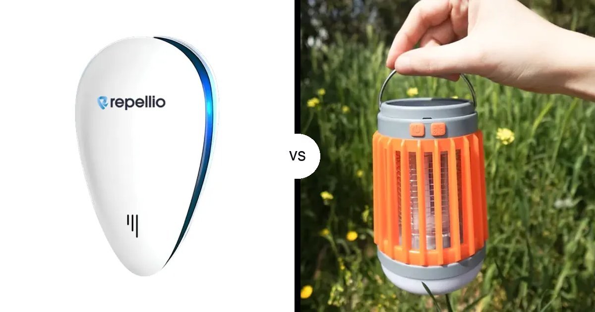 Repellio vs Mosqinux Flashbeam