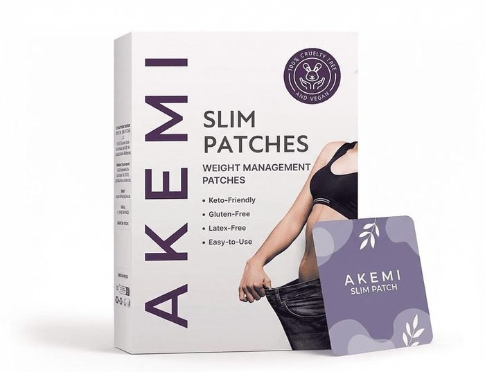 Akemi Slim Patch packaging and patch